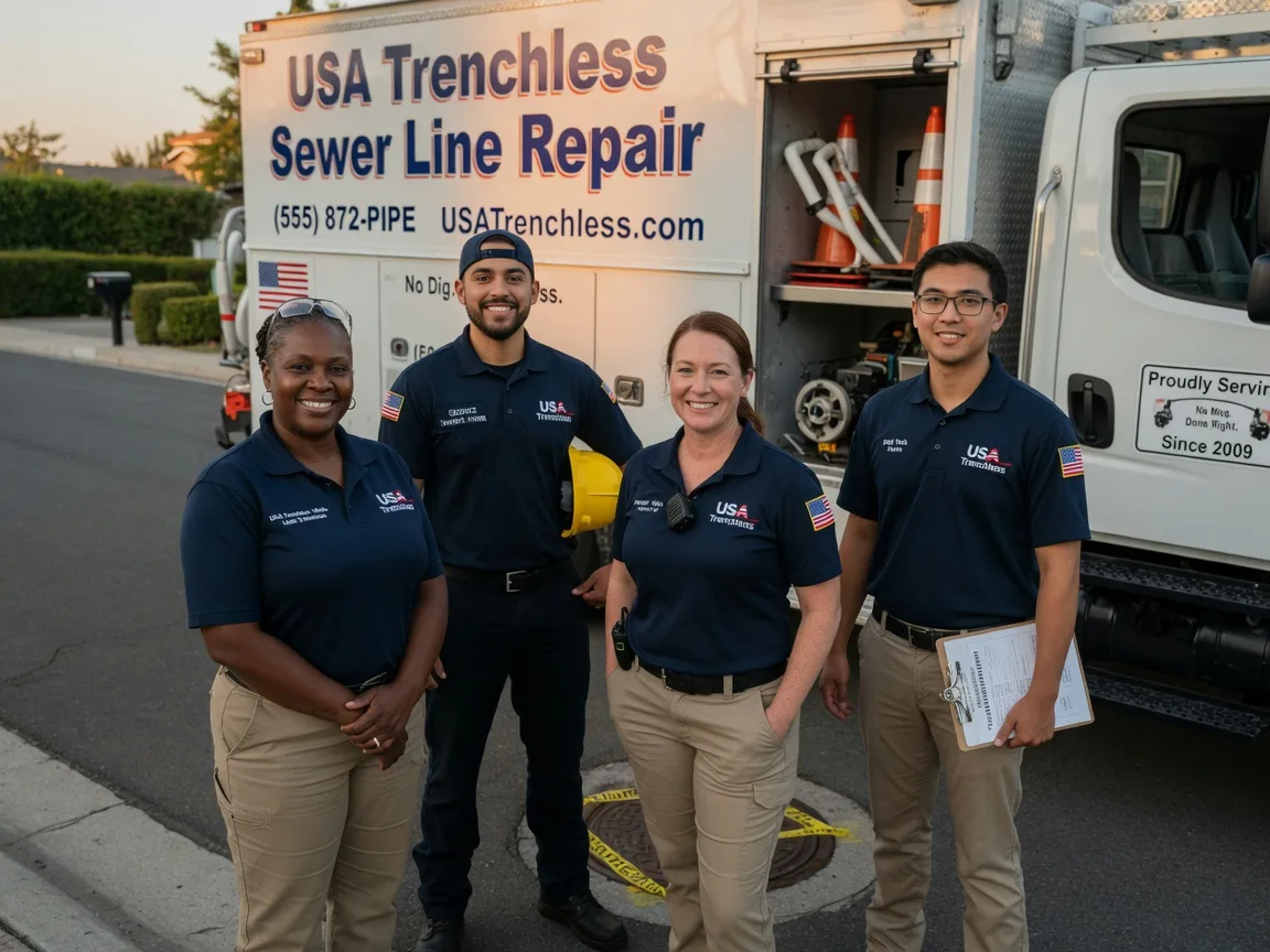 Sewer Line Repair company in Quinton, OK